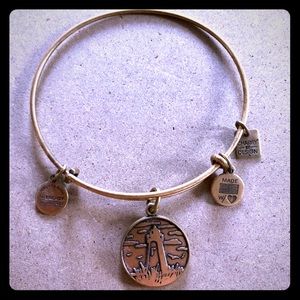 Alex and Ani Lighthouse Adjustable Gold Bracelet